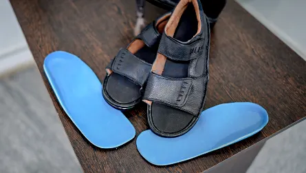 Orthopedic shoes for diabetic patients