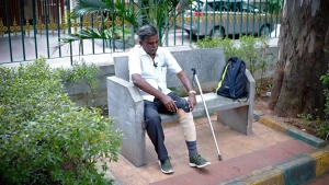 prosthetic leg below knee leg for daily use