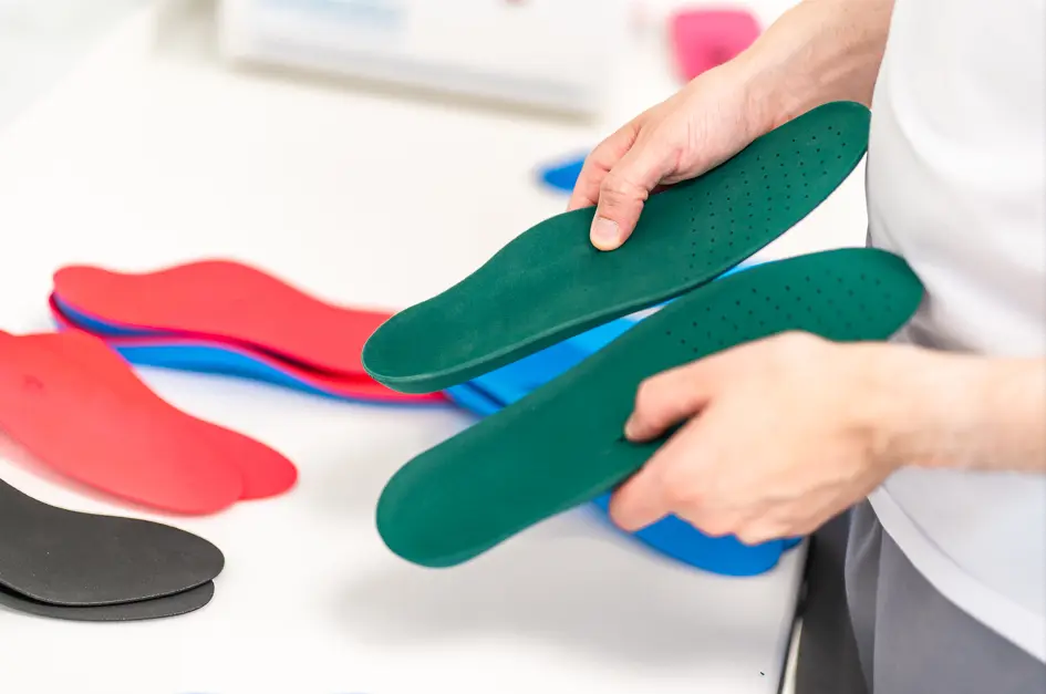 Orthotic inserts for foot support and pain relief