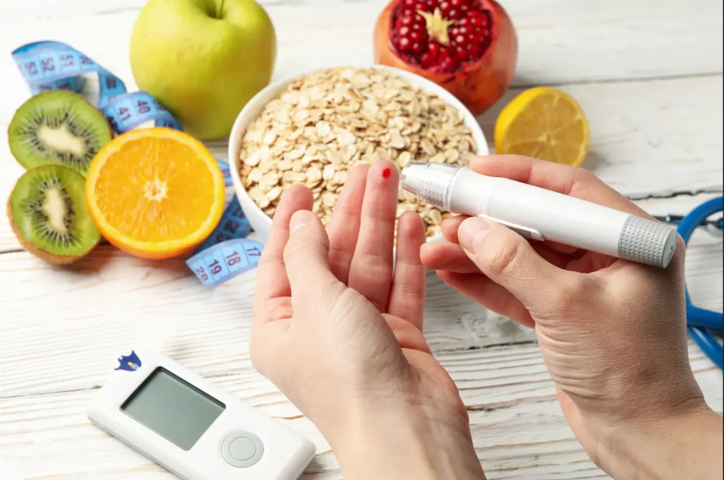 Balanced diet chart for sugar patients with low glycemic foods
