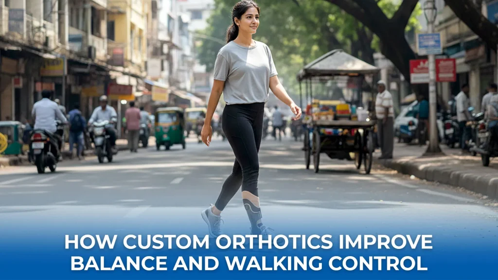 How Custom Orthotics Improve Balance and Walking Control