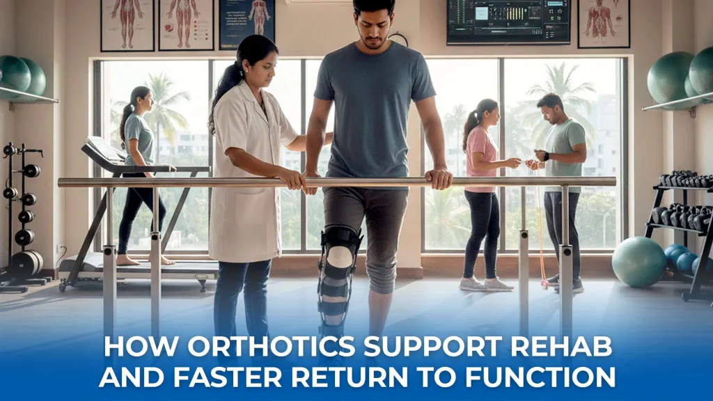 How Orthotics Support Rehab and Faster Return to Function