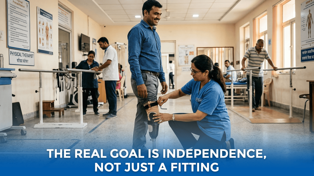 The Real Goal Is Independence, Not Just a Fitting