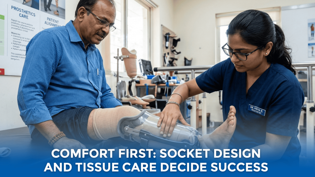 Comfort First: Socket Design and Tissue Care Decide Success