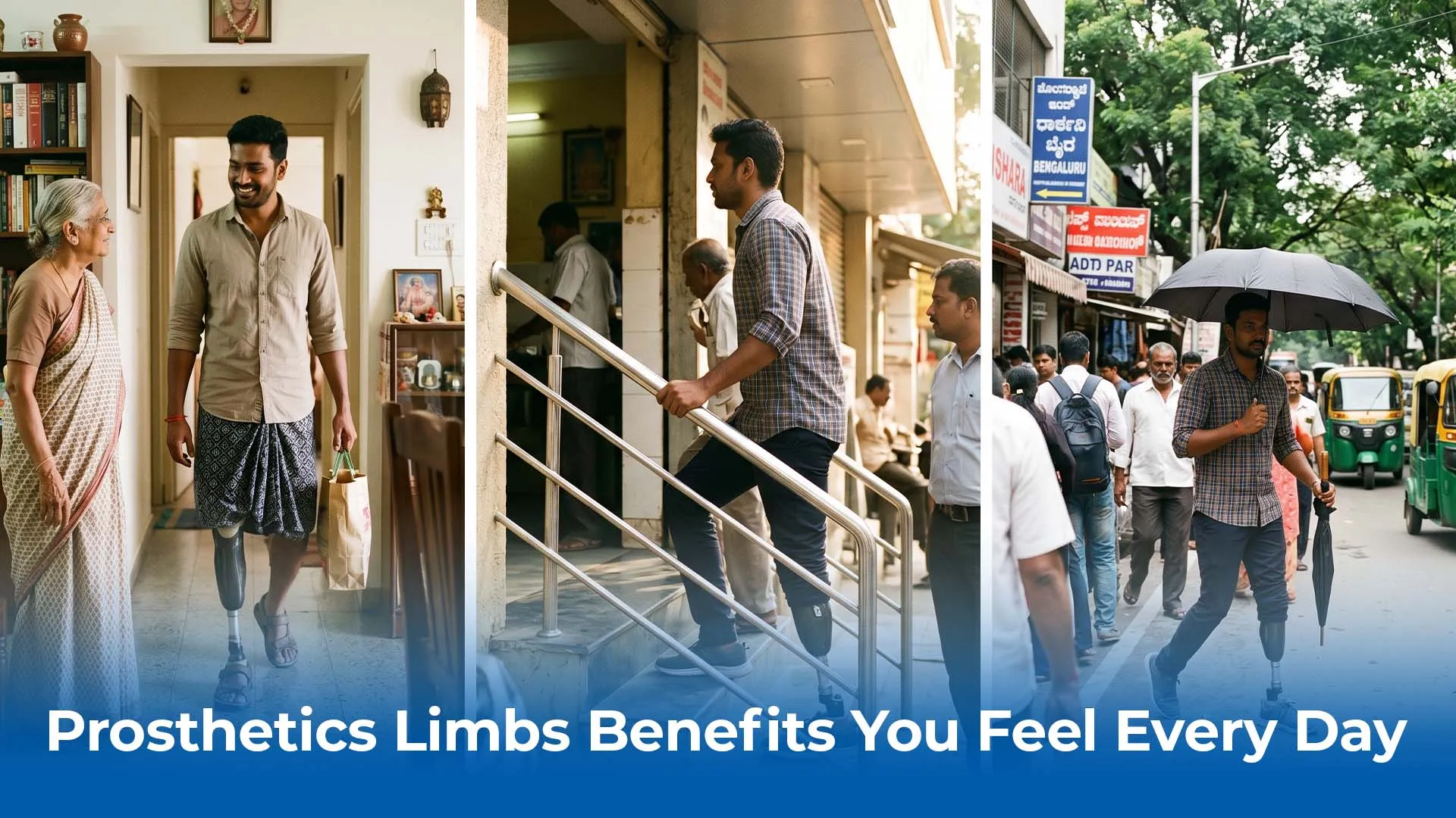 Prosthetics Limbs Benefits You Feel Every Day