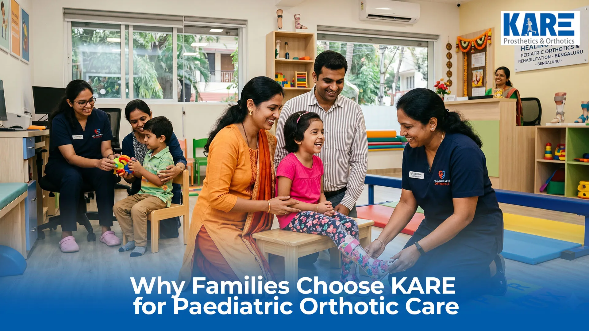 Why Families Choose KARE for Paediatric Orthotic Care