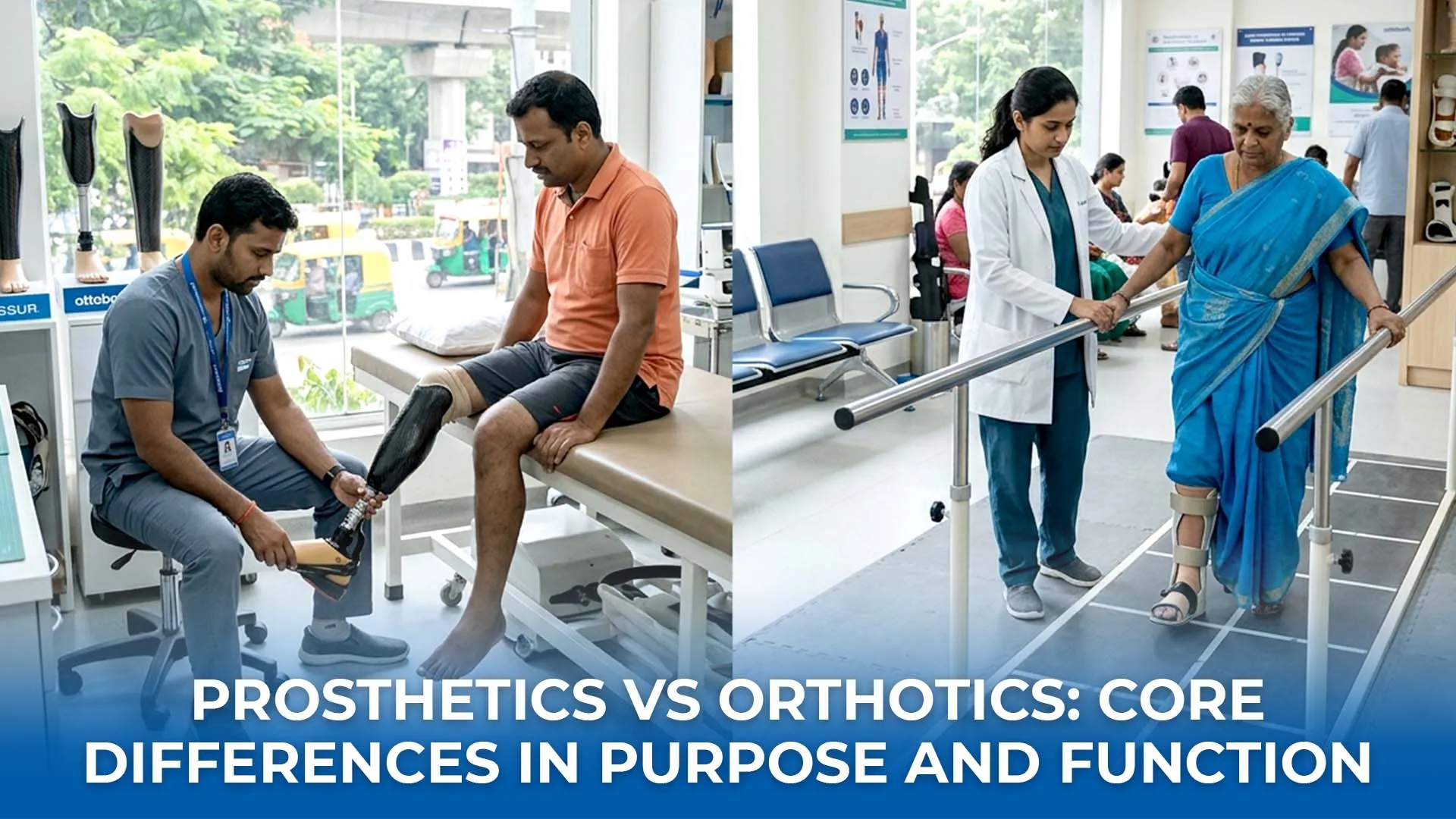 Prosthetics vs Orthotics: Core Differences in Purpose and Function