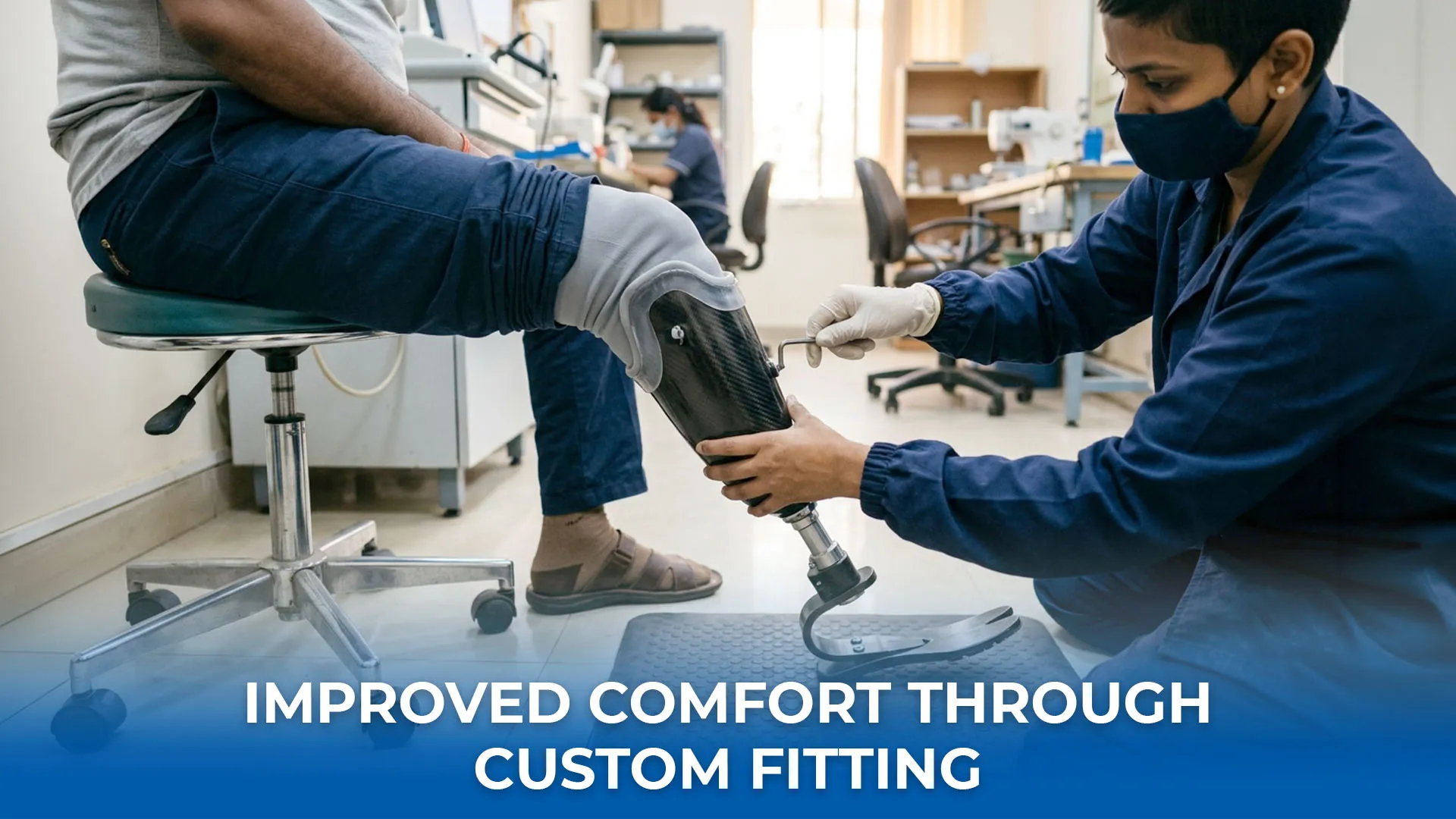 Improved Comfort Through Custom Fitting