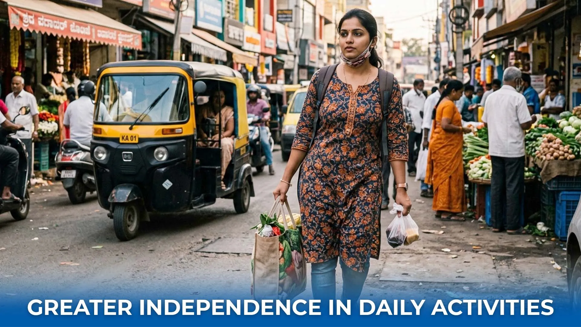 Greater Independence In Daily Activities